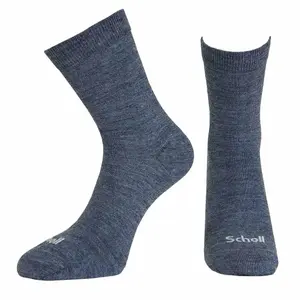 Paire de chaussettes femme Scholl Merino Ultra Fine Rosso image-1