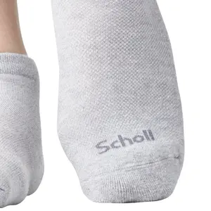 Chaussettes coupes basses semelle bouclette femme Scholl (x2) image-3