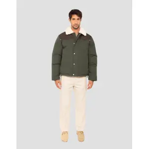Sherpa-Kragen Jacke Schott image-3