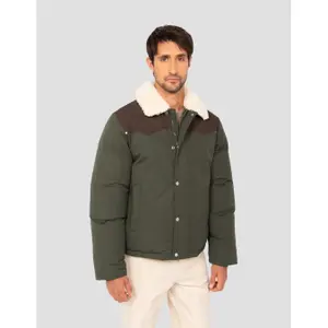Sherpa-Kragen Jacke Schott image-4