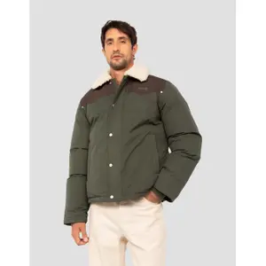 Sherpa-Kragen Jacke Schott image-5
