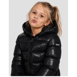 Doudoune brillante enfant Schott image-1