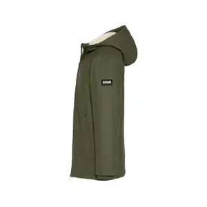 Parka à capuche doublée sherpa enfant Schott image-2