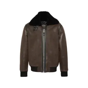Double-sided Bomber Aviator Jacket Schott