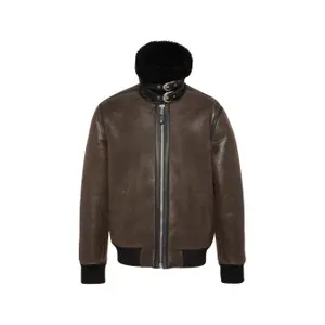 Double-sided Bomber Aviator Jacket Schott image-1