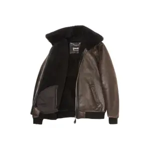 Double-sided Bomber Aviator Jacket Schott image-2