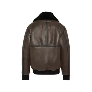Double-sided Bomber Aviator Jacket Schott image-3