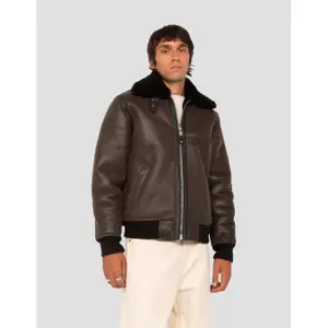 Double-sided Bomber Aviator Jacket Schott image-5