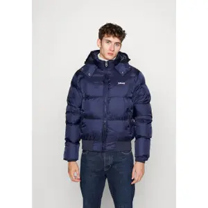 Hooded Puffer Jacket with ribbed hem Schott image-1