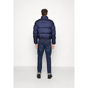 Hooded Puffer Jacket with ribbed hem Schott image-4