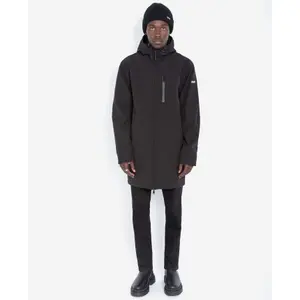 Giacca lunga con zip e cappuccio Schott image-2