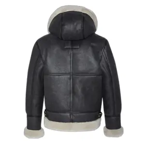 Casaco de bombardeiro com capuz Schott image-1