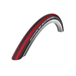 Pneu rigide Schwalbe Rightrun Hs387 Kg Lskin/Rouge