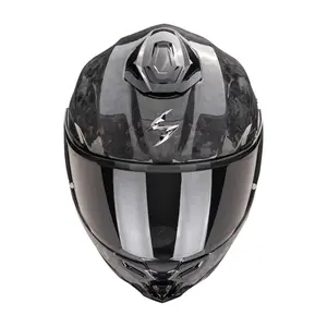 Full face motorcycle helmet Scorpion Exo-1500 Carbon Solid Onyx image-1
