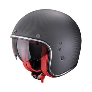 Jet motorcycle helmet Scorpion Belfast Evo Carbon