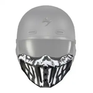 Modular motorcycle helmet Scorpion Exo-Tech Chin Bar Square