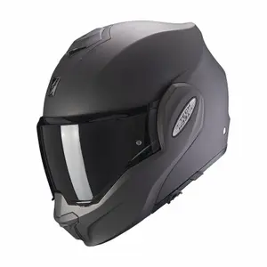 Modulær motorcykelhjelm Scorpion Exo-Tech Evo Solid ECE 22-06