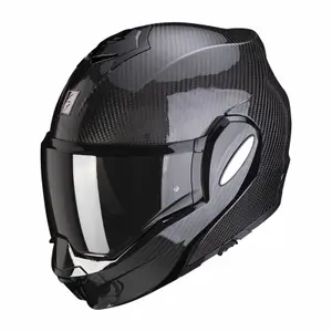 Casco da moto modulare Scorpion Exo-Tech Evo Carbon Solid ECE 22-06