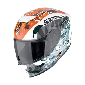 Full face motorcycle helmet Scorpion Exo-JNR Air The4elements image-0