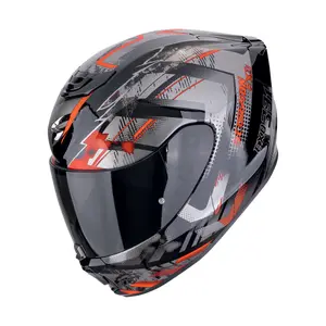 Casque moto intégral Scorpion Exo-391 Clutter image-0