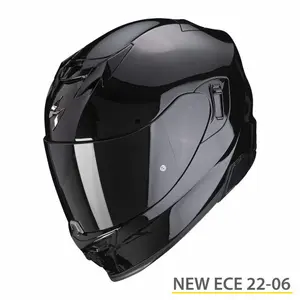 Capacete de motociclista de rosto inteiro Scorpion Exo-520 Evo Air Solid ECE 22-06 image-0
