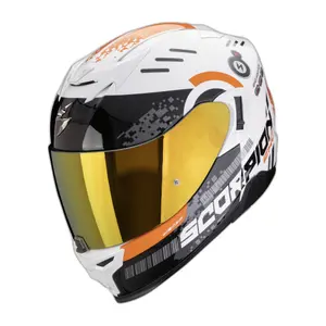 Kask motocyklowy z pełną twarzą Scorpion Exo-520 Evo Air Titan image-0