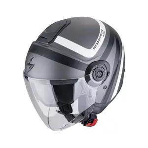 Jet motorcycle helmet Scorpion Exo-City II Riva image-0