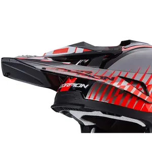 Ζελατίνα κράνους μοτοσικλέτας Scorpion VX-15 Evo Air Peak Sin image-0