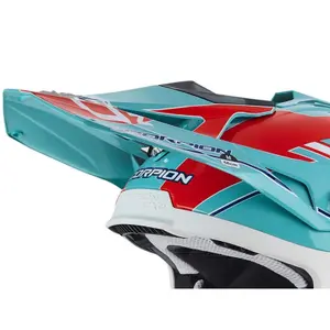 Visera para casco de moto Scorpion VX-15 Evo Air Peak Argo image-0