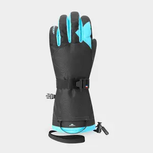 Waterproof ski gloves for kids Racer primaloft image-0