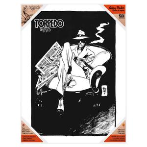 8435450203275-poster-sd-toys-torpedo-glass-zwart-wit-30x40-cm