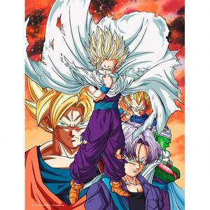8435450249952-poster-sd-toys-dragon-ball-z-heroes-vs-cell-veelkleurig-30x40-cm
