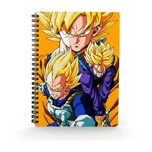 effetto 3d dragon ball z blocco note SD Toys Saiyans image-0