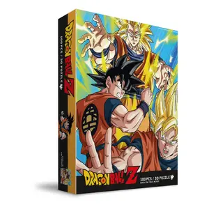 100-piece 3d-effect puzzle SD Toys Dragon Ball Z Goku Saiyan image-0