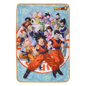 Fleece Blanket SD Toys Dragon Ball Super Universe Survival Iconic Characters image-0