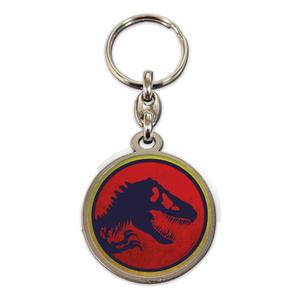 sdtuni25367-noglering-af-metal-sd-toys-jurassic-park-logo-rod-7-cm