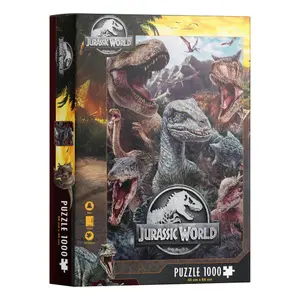 1000 piece puzzle SD Toys Jurassic World Poster image-0