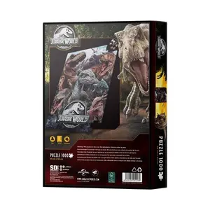 1000 piece puzzle SD Toys Jurassic World Poster image-1