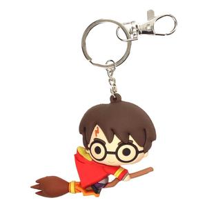 sdtwrn21788-porte-cle-sd-toys-harry-potter-caoutchouc-harry-potter-broomstick-rouge-7-cm