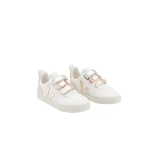 Baby sneakers Veja Small V-10 Velcro Chromefree image-1