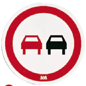 Panneau de sécurité routière - Obligation Droite SEA image-1