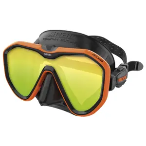 Duikmasker met spiegelglazen Seac Appeal Asian Fit S/BL image-0