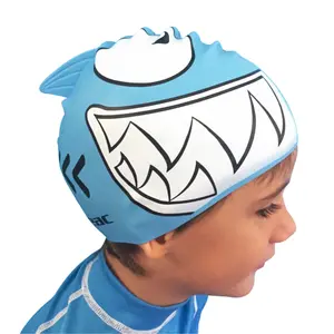 Silicone bathing cap for children Seac Fancy Shark image-2