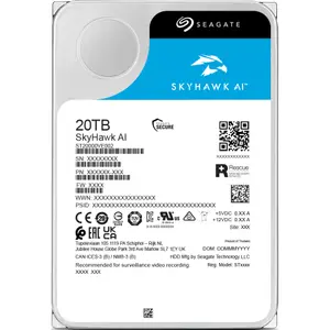Disco duro HDD Seagate SkyHawk AI S-ATA image-2