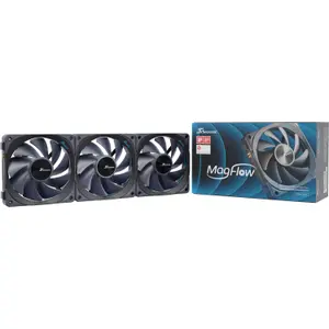 Ventilateurs Boîtier PC Seasonic MagFlow - 12cm (x3)