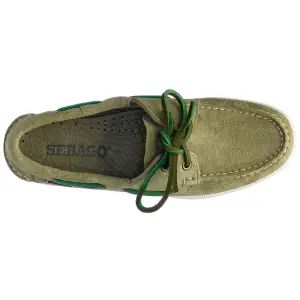 Women's boat shoes Sebago Portland Flesh image-3