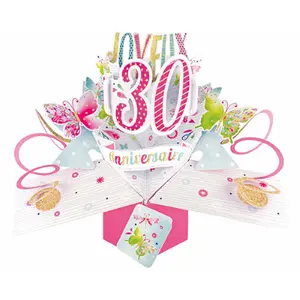 Pop-up-Karte 30 Jahre Second Nature Pop Ups image-0