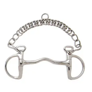 Bit with curb chain for horse Sefton Goyoaga image-0