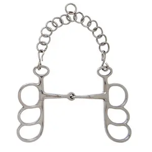 Mors voor teugel 3 ringen gespleten einde Sefton Barcelone