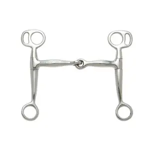 Mors western snaffle για άλογο με μαλακή σιαγόνα Sefton image-0